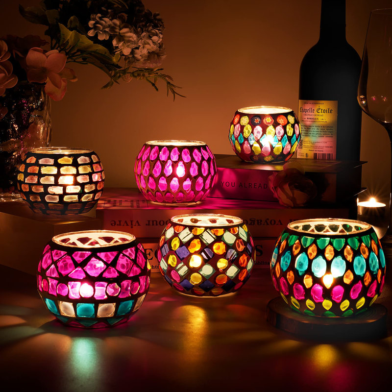 Tea light candle lamp top